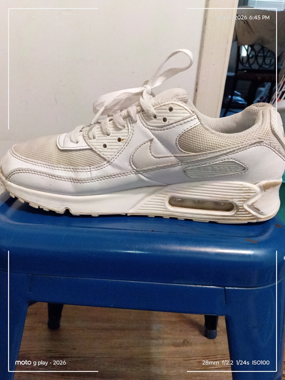 Nike Men’s Air Max Low-Top Sneakers in White